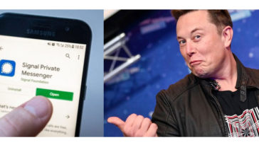 why is Elon musk pushing signal its because of whats app privacy policy changes
